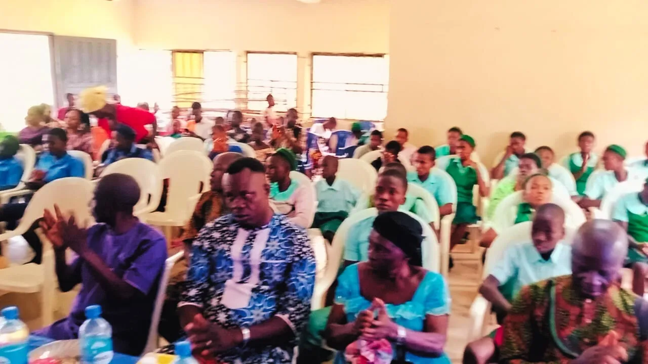 Students fill an event hall